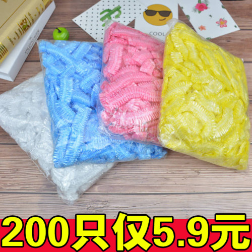 一次性浴帽加厚防水加大号酒店女款防水洗澡染发长发发膜专用焗油 - 封面