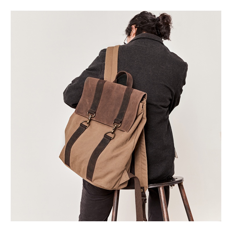 背包男休闲双肩包街拍书包高中学生时尚潮流旅行青年帆布双肩背包在类目 箱包皮具/热销女包/男包, 双肩背包中 - 来自Buy2taobao.com提供专业的淘宝代购服务