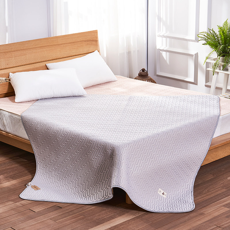 远梦生态凉感乳胶软席三件套可水洗凉席可折叠夏季冰丝空调席子