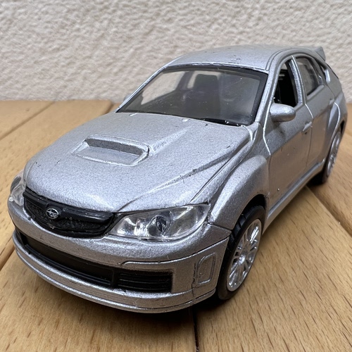 1:43斯巴鲁2009款翼豹WRX STI汽车合金模型摆件