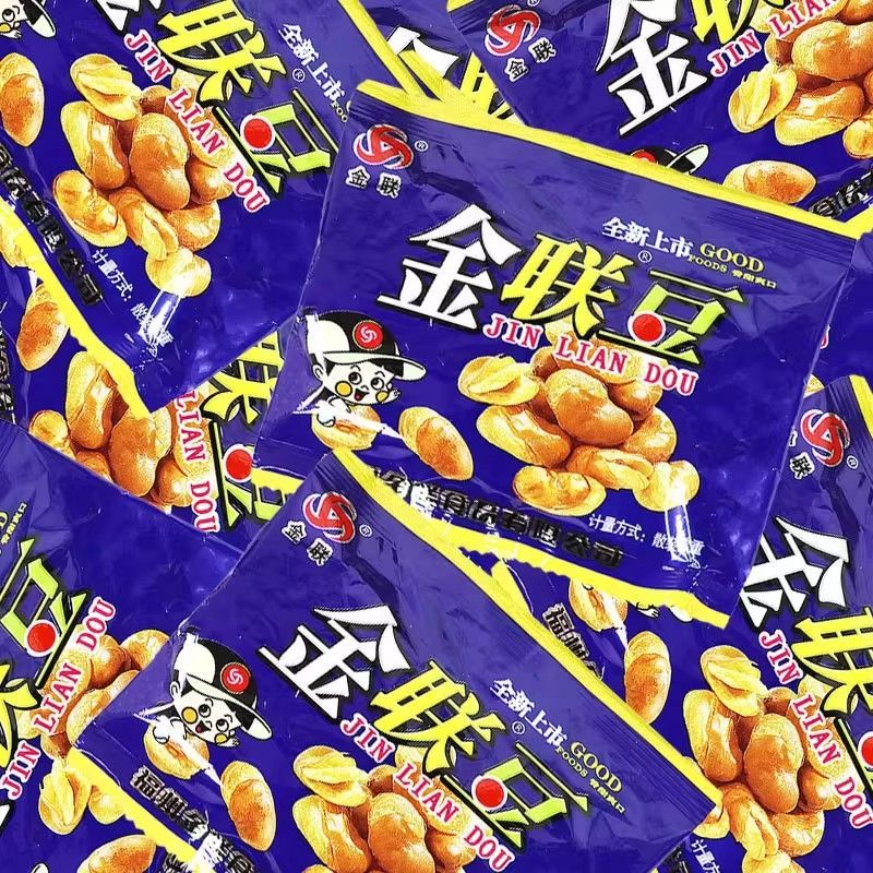 金联豆蚕豆牛肉味兰花豆8090后儿时回忆怀旧办公室解馋小零食