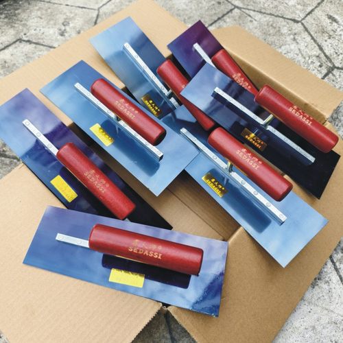 赛大师蓝钢抹泥刀刮腻子工具