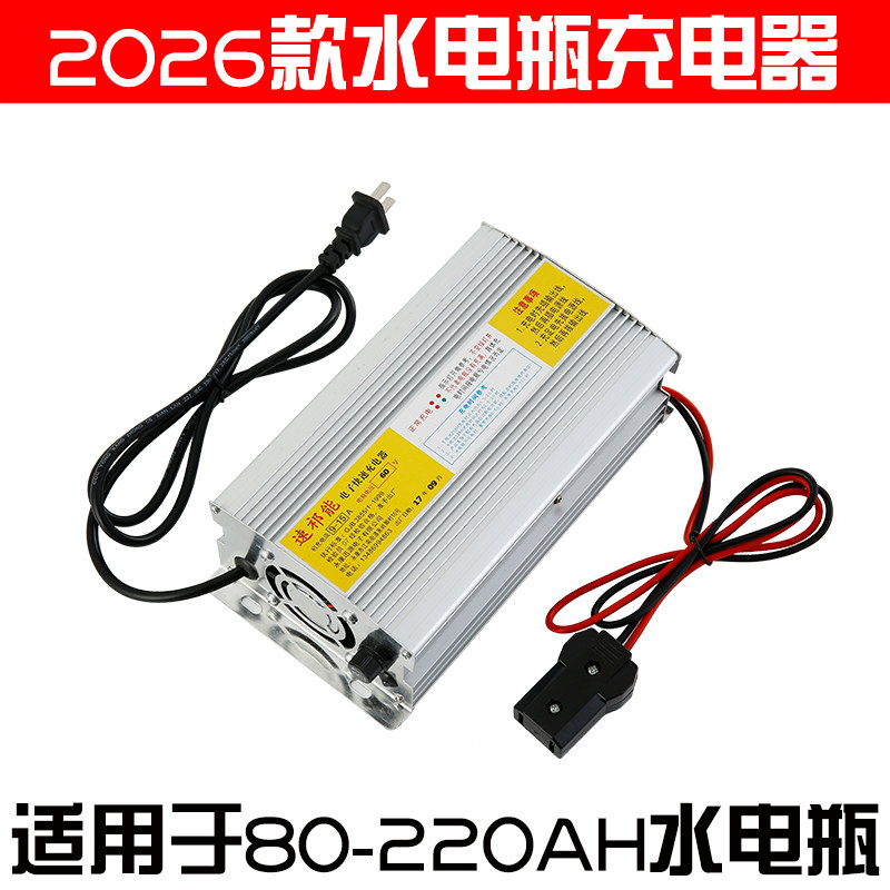 电动三轮车充电器24v36伏48v60V72V拉货载客电四轮车水电瓶充电机