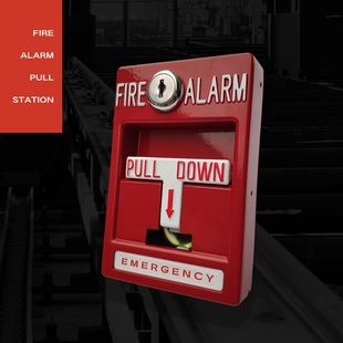 美标火灾报警拉闸火警按钮紧急开关 Fire Alarm Pull Station