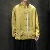2025新中式复古风改良唐装盘扣外套上衣D942P105，男装民族服装，星座312B-2