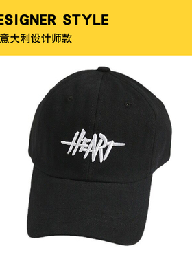 鸭舌帽男女夏季遮阳帽子潮牌防晒帽显脸小棒球帽男