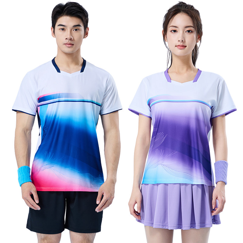 2025新款羽毛球服男女套装速干图片