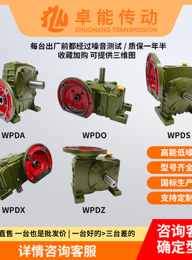 WPDA/WPDS/WPDZ/WPDO/WPDX 50 60 70 80 100 120蜗轮蜗杆减速机箱