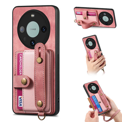 手腕绳带适用华为荣耀magic6pro手机壳男honorx9c卡包x9D装卡80腕带X60插卡300u支架400防摔70外壳90Lite女GT