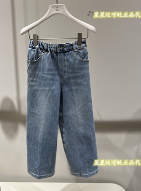 现货jnby byJNBY江南布衣童装正品2025冬1PBE13110牛仔裤长裤直筒
