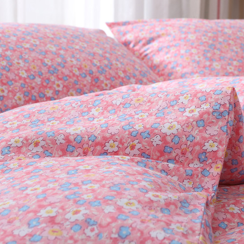 纯棉加厚单件床单小碎花