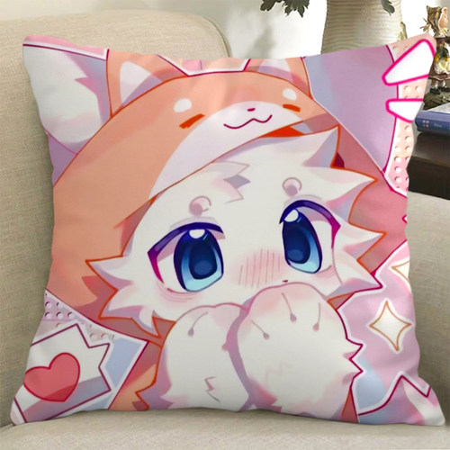 furry周边抱枕福瑞兽人玩偶动漫二次元萌宅靠垫定制礼物睡觉枕头