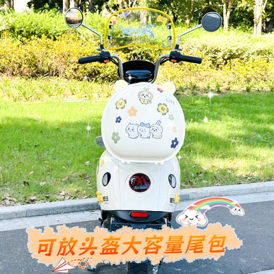 电动车车筐包大容量可放头盔