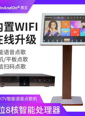 InAndon/音王KV-V95智能高清家用KTV点唱机内置无线4K点歌机