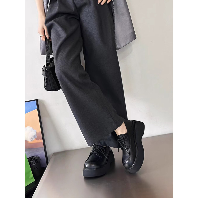 杰豪女鞋2025新款女士乐福鞋英伦风一脚蹬软皮单鞋通勤百搭不磨脚,女鞋,乐福鞋（豆豆鞋）,淘宝优惠券,粉丝福利购,淘宝优惠卷