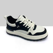 防臭专柜正品 杰豪男鞋 休闲板鞋 系带舒适百搭运动鞋 2024年春季 新款