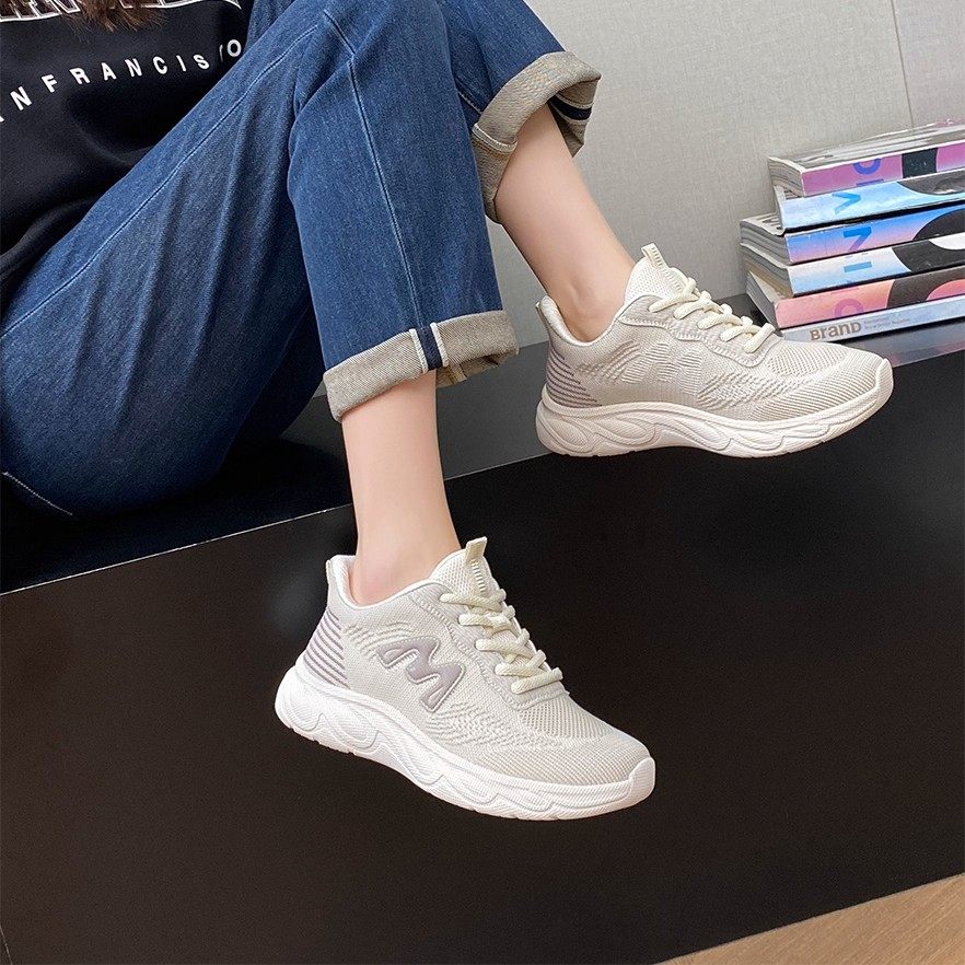 杰豪女鞋网面运动休闲鞋女2025秋季新款跑步鞋妈妈鞋舒适百搭正品,女鞋,时尚休闲鞋,淘宝优惠券,粉丝福利购,淘宝优惠卷