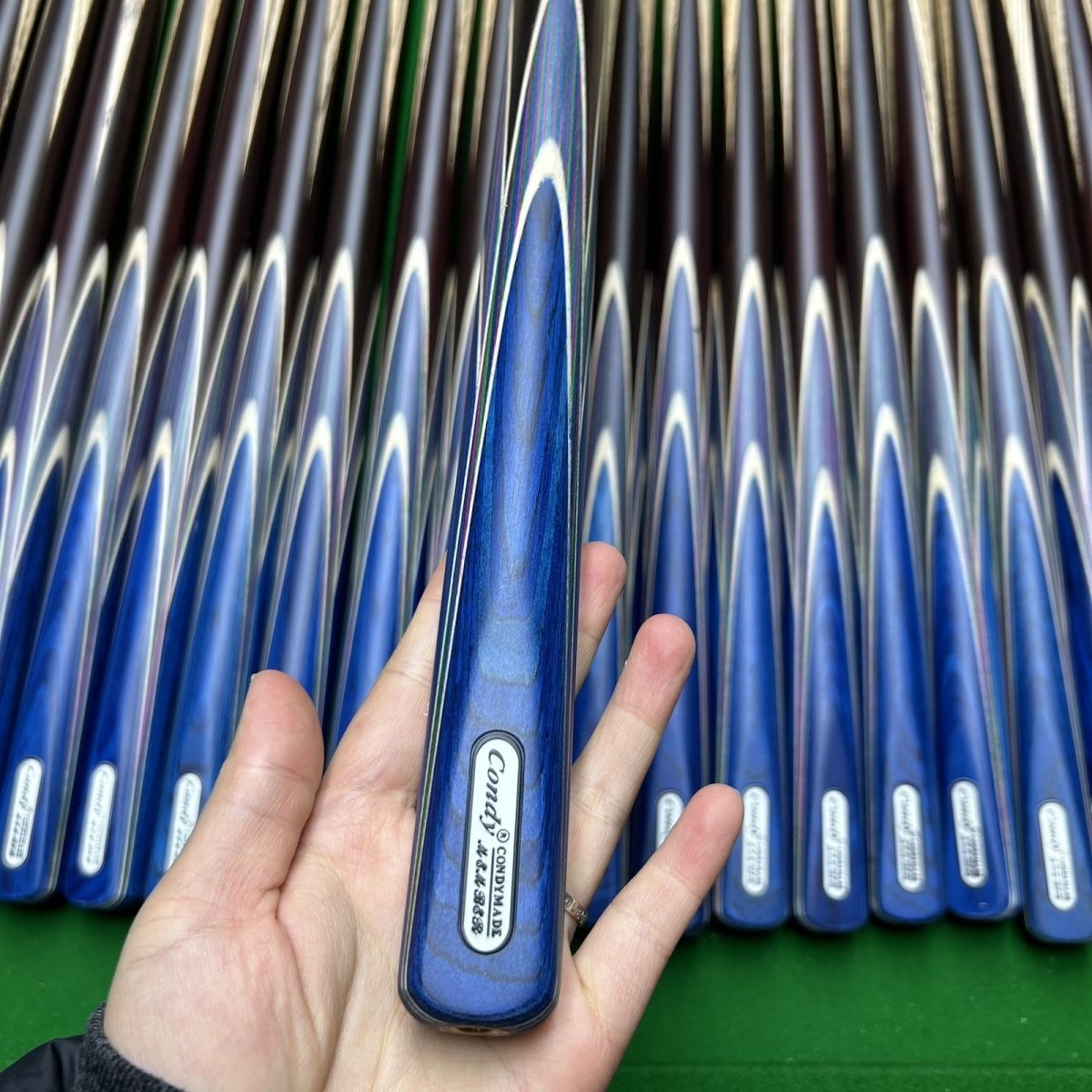 奥秘工厂爱神蓝雀台球杆奥秘8408球杆小头8408中头黑8球杆正品