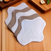 3片装 棉布护垫210mm可水洗纯棉透气老年人轻微漏尿重复使用无香型