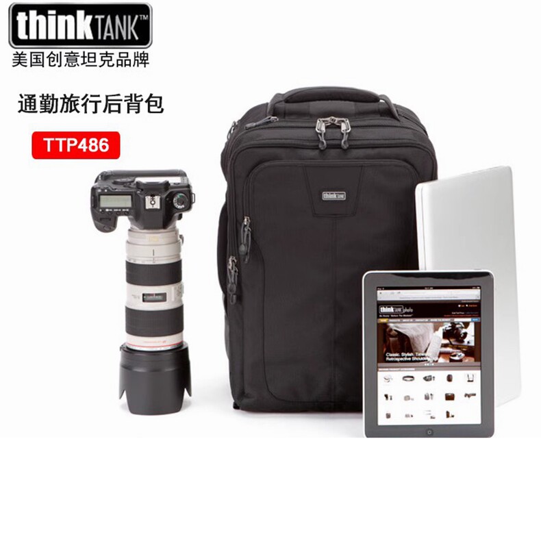 美国创意坦克TTP486通勤旅行后背包单反相机双肩大容量户外摄影包