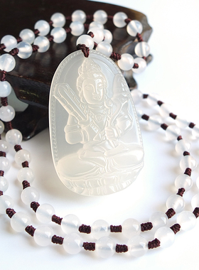 新品上市天然冰种八大守护神吊坠