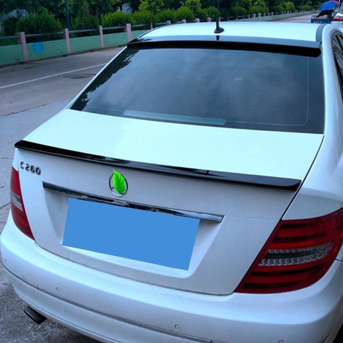 适用于奔驰C级尾翼W204尾翼W204顶翼07-13款四门免打孔烤漆定风翼