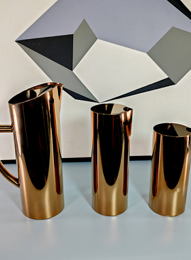 创意酒吧KTV调酒扎壶不锈钢水扎壶红酒洋酒分酒器酒店餐厅冷水壶