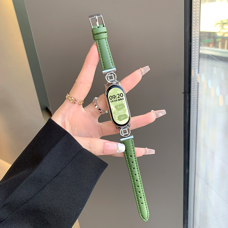 秋冬新款皮质时来运转男女款表带