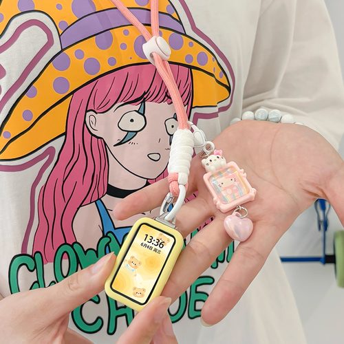 适用华为10挂脖运动通硅胶保护套