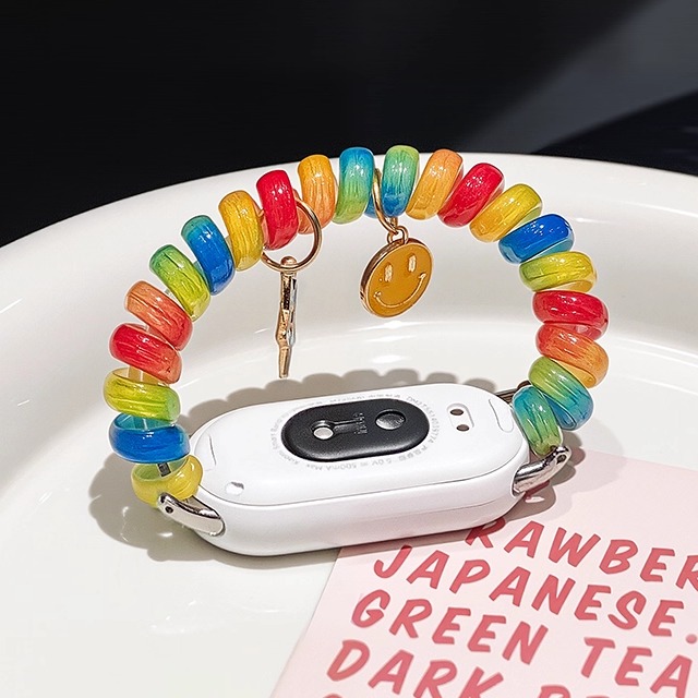 夏天多巴胺电话线可爱表链女款