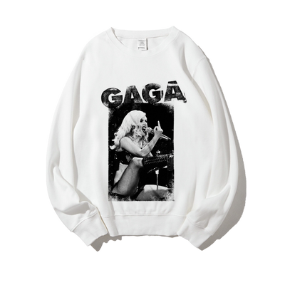 春秋圆领卫衣套头衫摇滚欧美