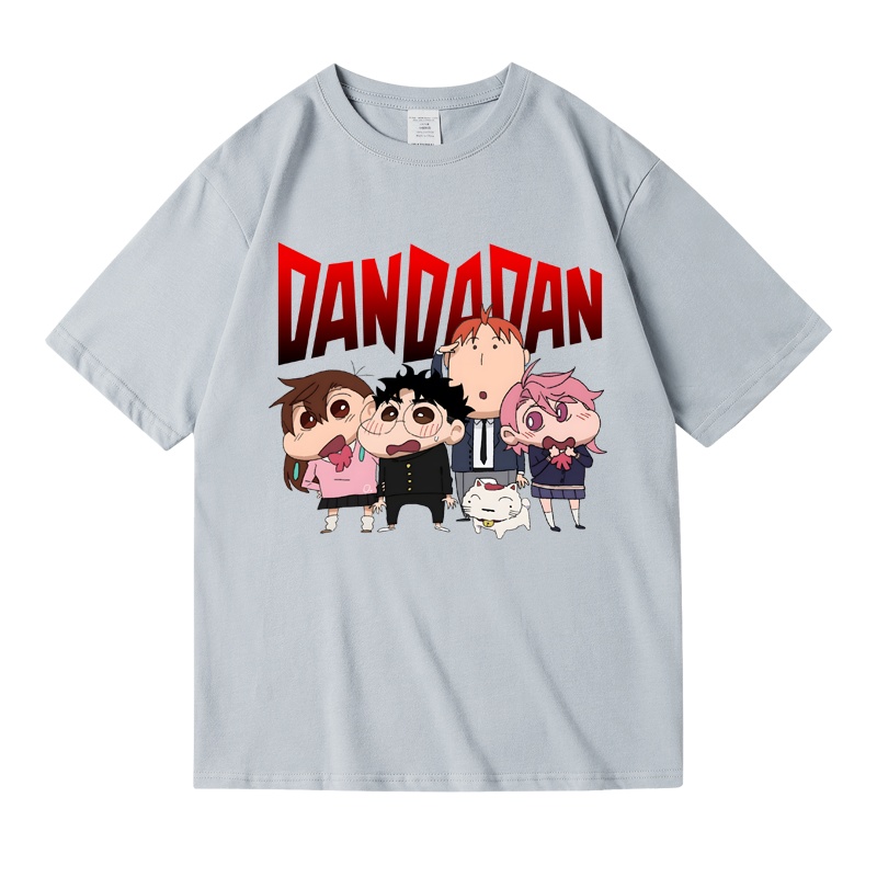 日式动漫蜡笔小新联名当哒当胆大党恶搞周边短袖T恤夏青少年男女