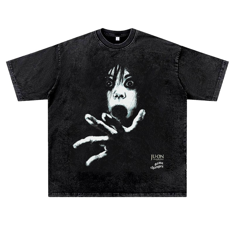 时尚潮流，舒适落肩T恤