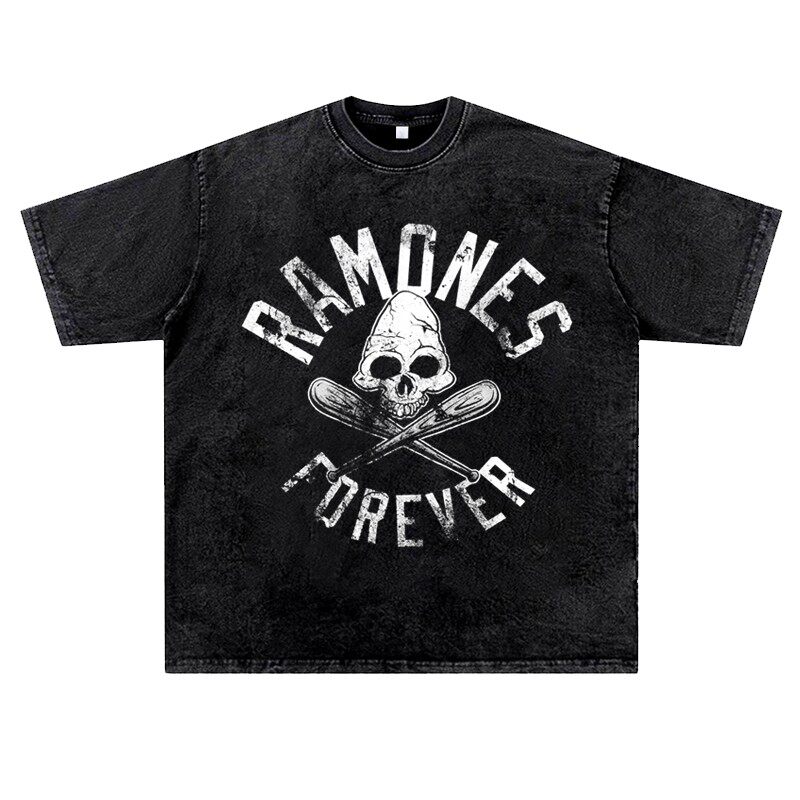 时尚潮流，舒适落肩T恤