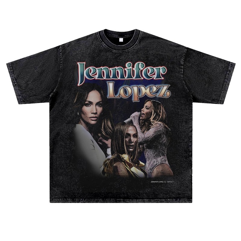 时尚潮流，舒适落肩T恤