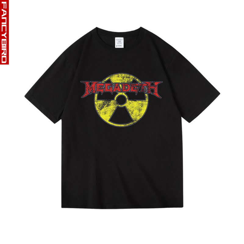 美式重金属摇滚乐队纯棉中性衣服