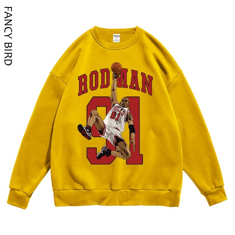 法彩鸟青春流行圆领卫衣