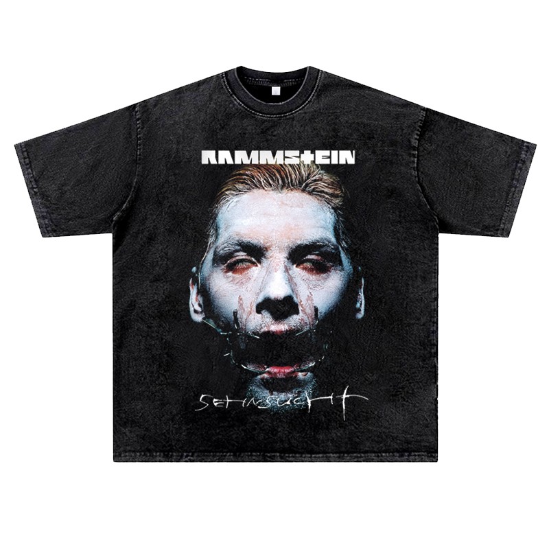 时尚潮流，舒适落肩T恤