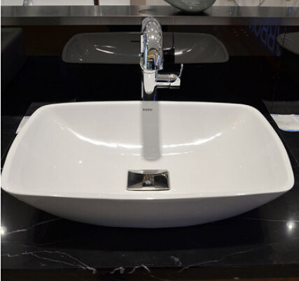洗脸盆台盆TOTO晶雅桌上盆