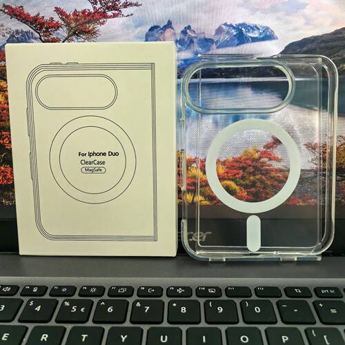 iPhoneduo透明磁吸折叠壳MagSafe