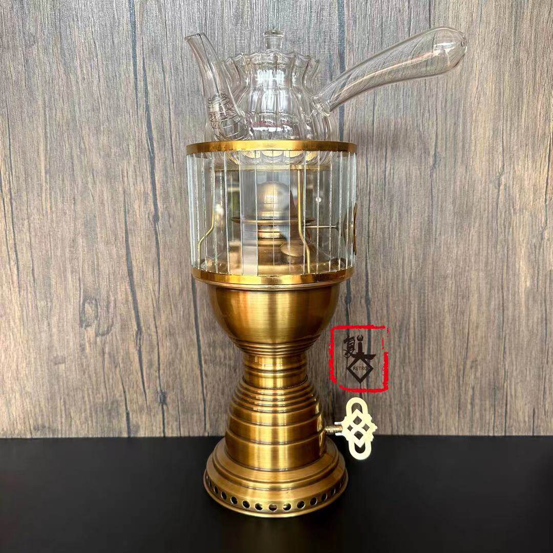 精品上链灯大机芯鼓风煤油灯古焰