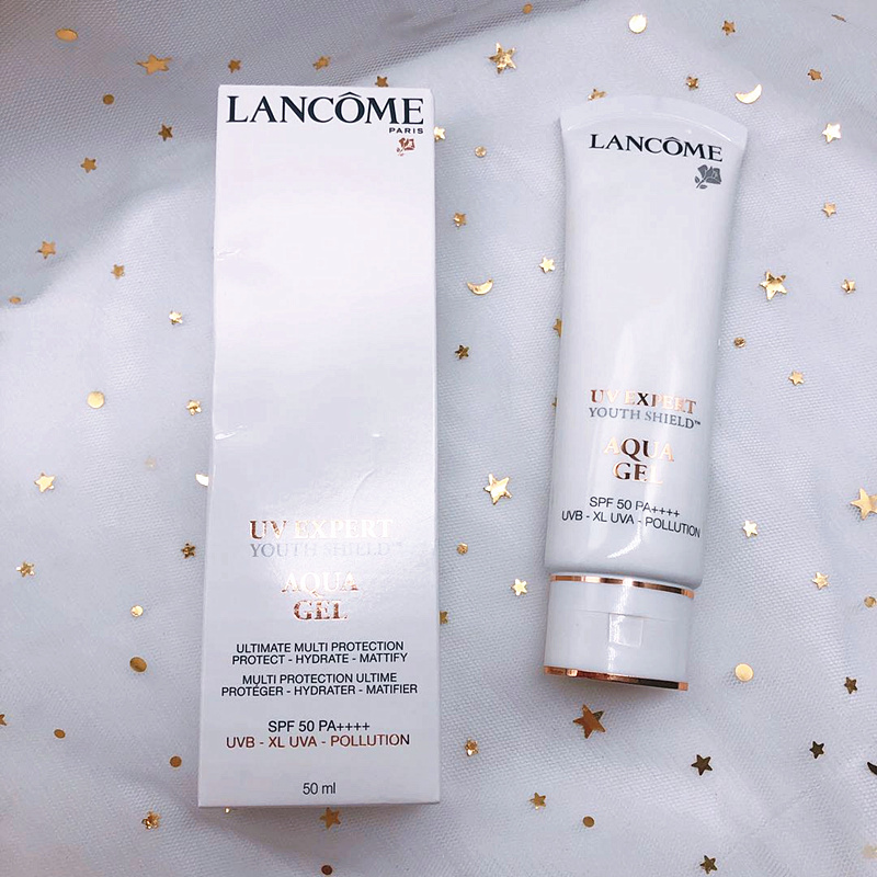 现货 新款Lancome兰蔻清透防晒霜空气感清透隔离乳50ml