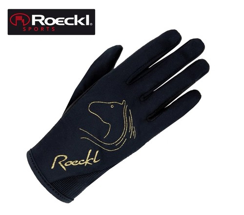 德国Roeckl 儿童马术手套防滑耐磨专用比赛训练马术儿童手套