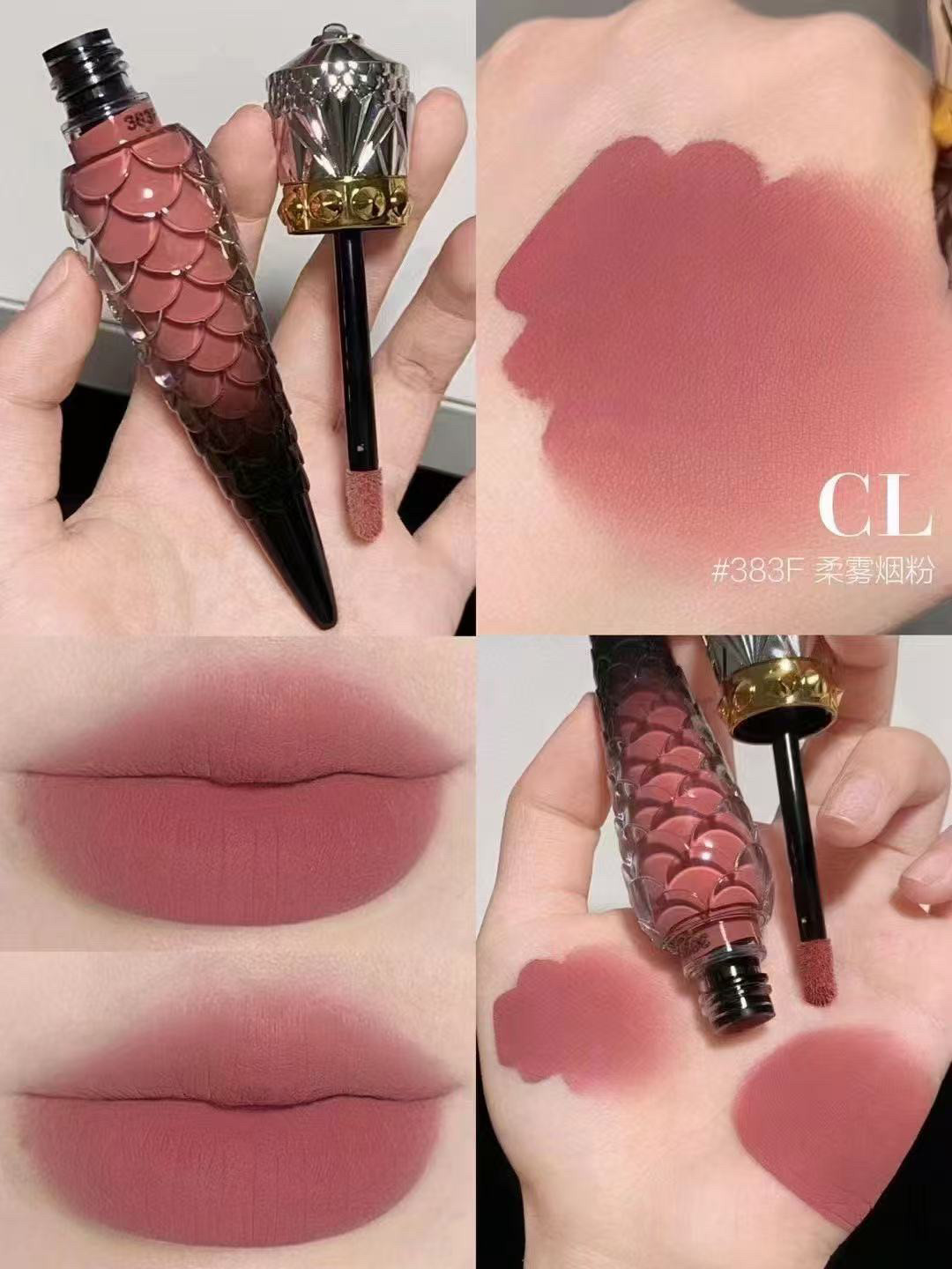CL路铂廷女王权杖唇釉 萝卜丁383F