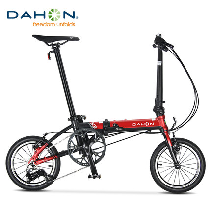 Dahon大行K3迷你14英寸超轻小轮折叠自行车成人学生男女式单车