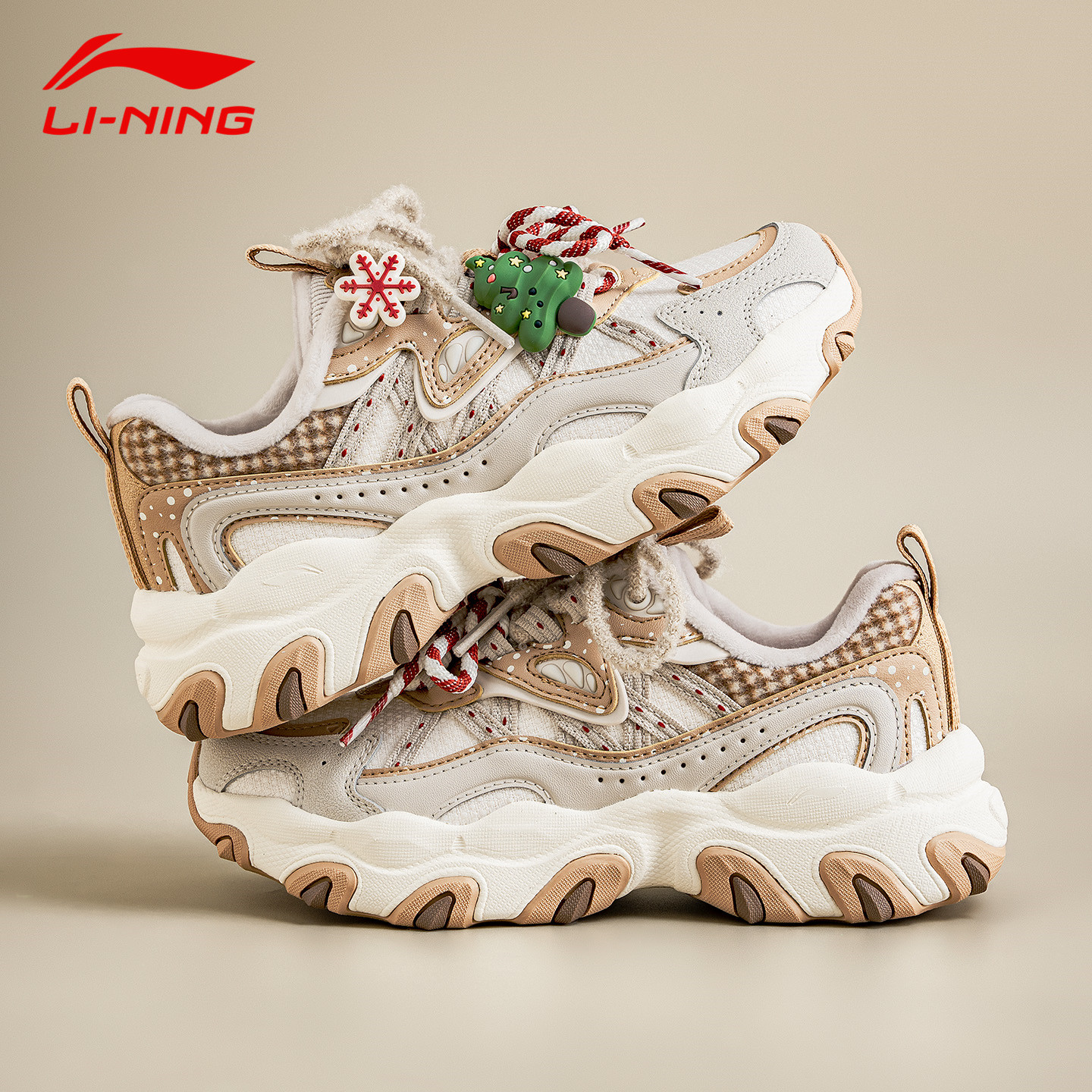 李宁猫爪LITE3女加绒保暖休闲鞋