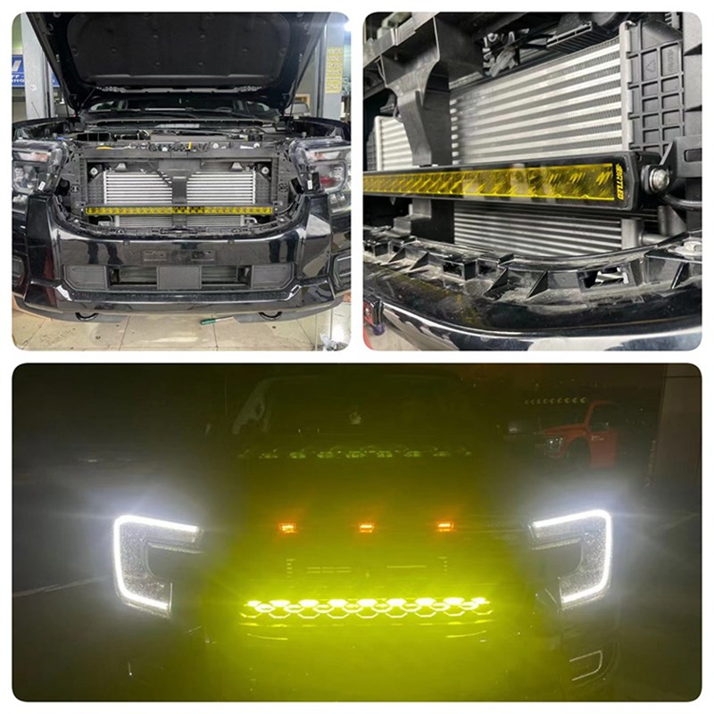 速发适用游骑侠Rager中网灯0寸比昂特黄光 无需搭配支架