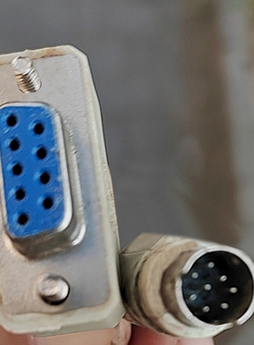 超声波诊断仪串口9孔8针线 HUNTLEIGH dopplex多普勒检测仪数据线