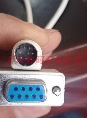 XINJE信捷电气变频器数据线 8针圆孔对9孔串行口 气干塔线数据线