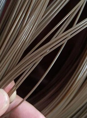 速发0.8-1.号mm大4粽色叶土黄色大物胶丝线编织线 可视锚